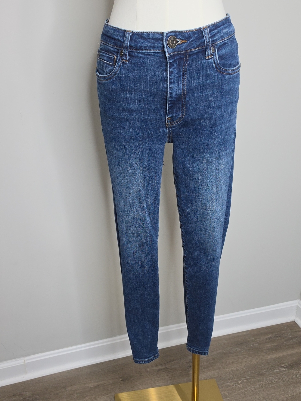Kut Katy High Rise Ankle Straight Leg Size 0